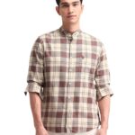 U.S. POLO ASSN. Men's Checkered Tailored Fit Shirt