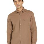 U. S. POLO ASSN. Men's Solid Tailored Fit Shirt