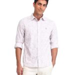 U.S. POLO ASSN. Men's Printed Cotton Tailored Fit Shirt