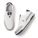 U.S. Polo Assn. Mens Simon|White Stylish Casual Sneaker Shoes for Man