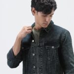 Urbano Fashion Men's Regular Fit Washed Full Sleeve Denim Jacket