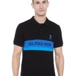U.S. POLO ASSN. Men's Cotton Regular Fit Solid Polo Shirt